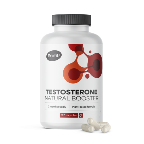 Testosterone – Natural Booster, 120 capsules