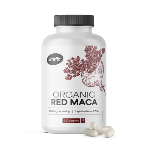Organic Red Maca 3000 mg, 240 capsules