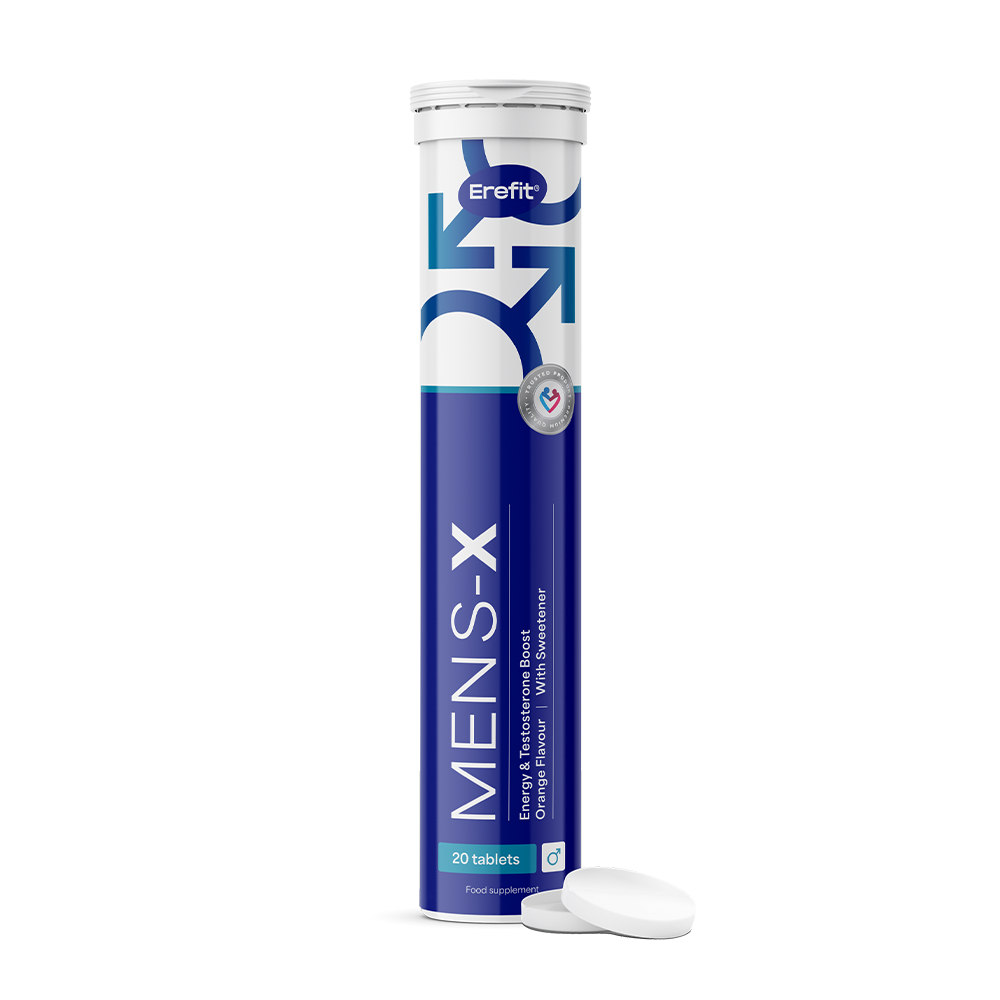Mens-X - effervescent tablets for men.